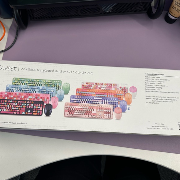 Mofi Keyboard- purple - Picture 4 of 12